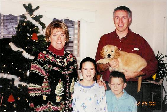 Boomer at Christmas