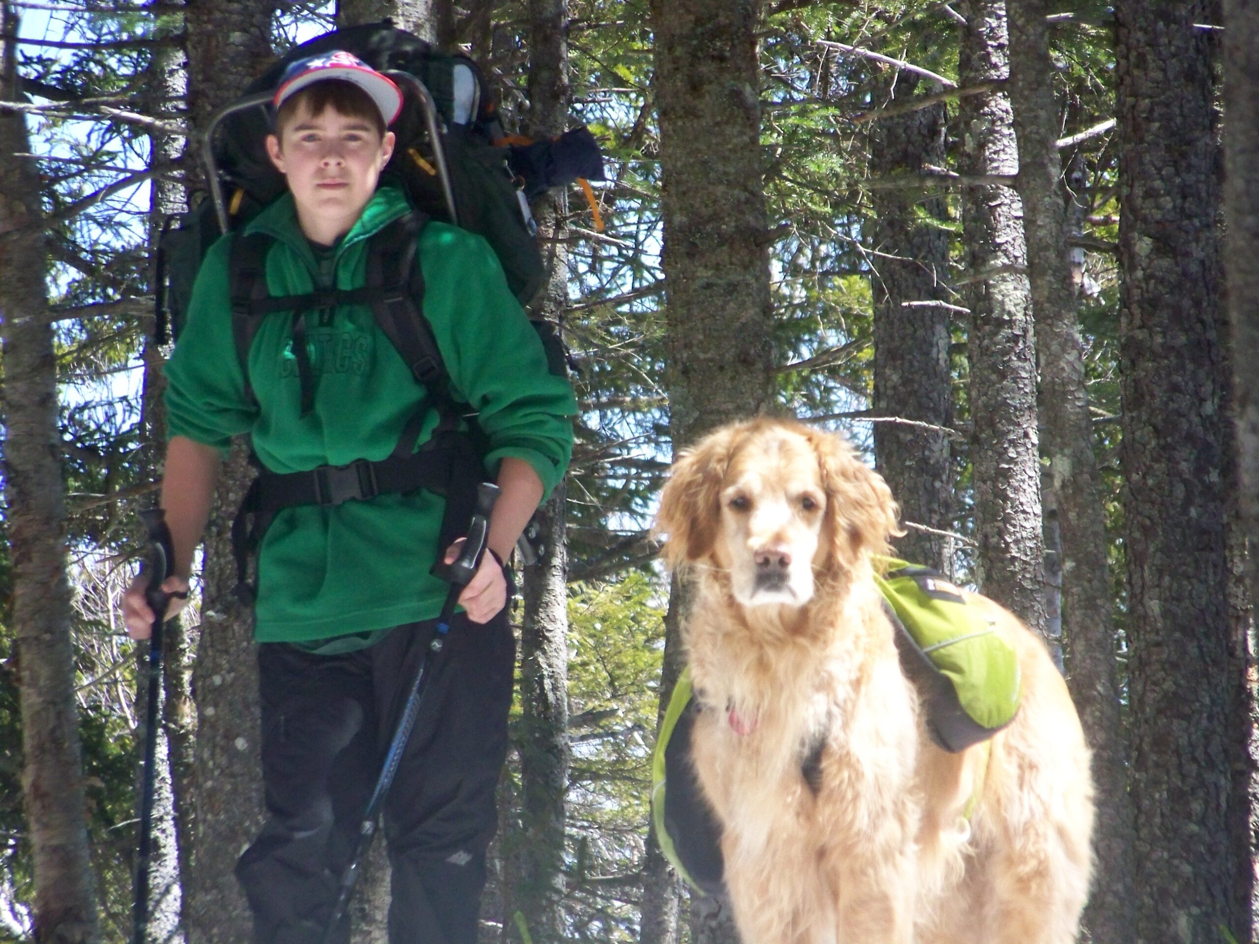 Ethan Pond Hike April 2009